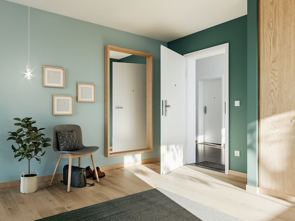Porte à chambre